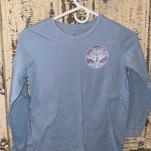 Joshua Tree baby blue long sleeve tee Girls Large